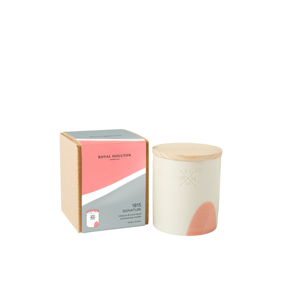 Signature Hibiscus & Coral Sand Candle 450g