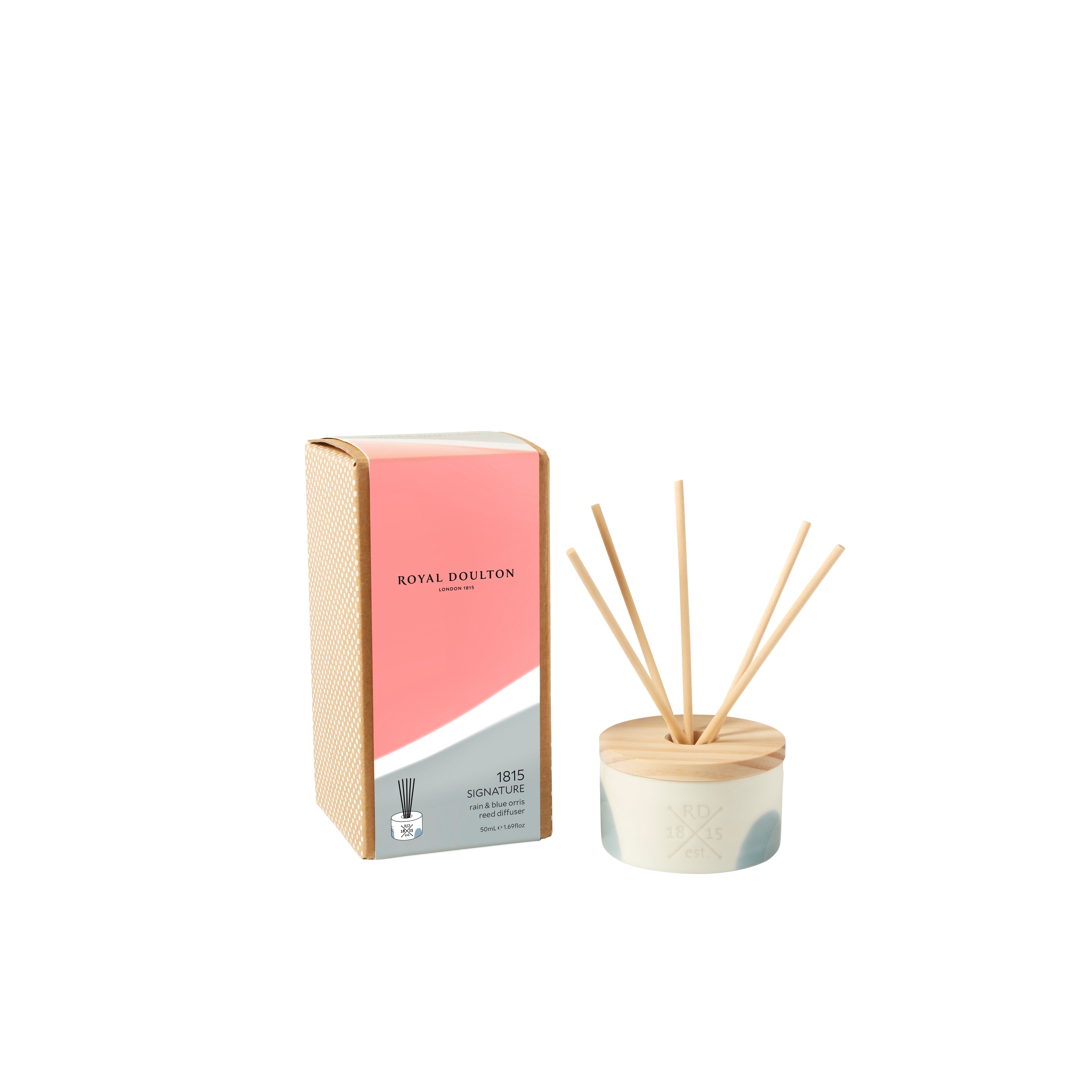 Signature Rain & Blue Orris Mini Reed Diffuser 50mL – Royal Doulton ...